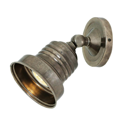 Sucre Industrial Adjustable Brass Spot Light, product shot